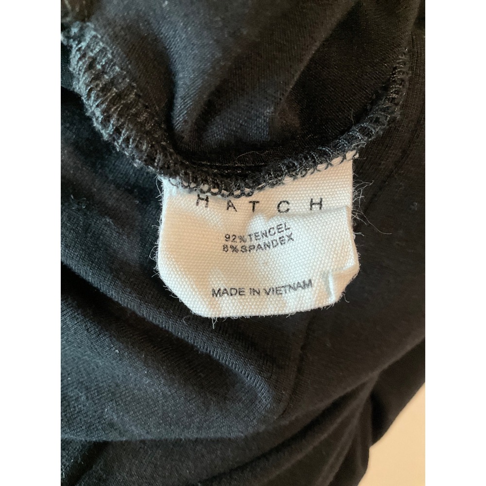 Hatch Over Under Maternity Pants Easy High-Waist Joggers Black Pull On Pockets S - Picture 8 of 9
